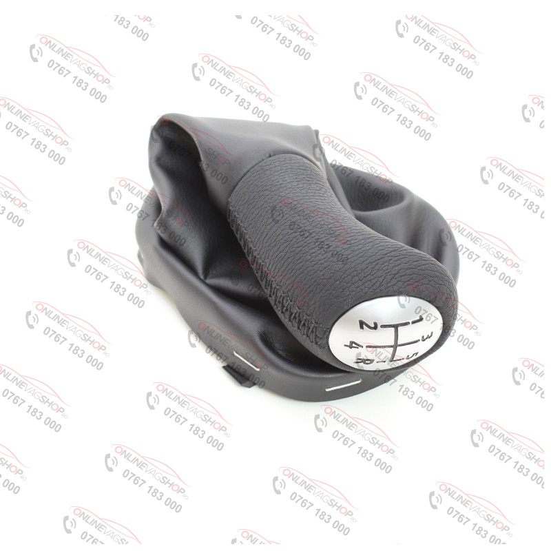 Nuca piele + manson schimbator Dacia Logan 2, Sandero, MCV 2012- 2020
